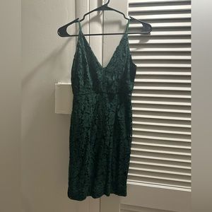 ASTR the label green dress.